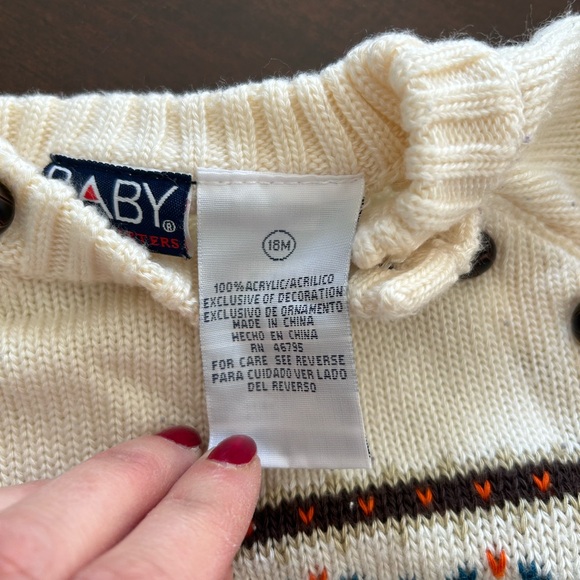 Vintage holiday toddler sweater size 18m 🤶 - Picture 4 of 5